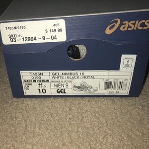 ASICS men running shoes
